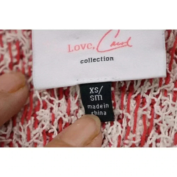 Cabi-Love Carol Collection Siesta Poncho Sweater-XS/S-Fringe-Bohemian-Hippie - Picture 4 of 10